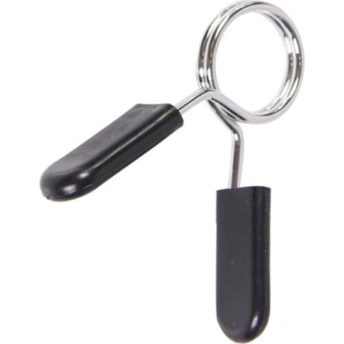 1Pair Fitness Collar Lock Dumbell Clips ABS Plastic Bodybuilding Loss Weight Spinlock Collars Barbell Clamp