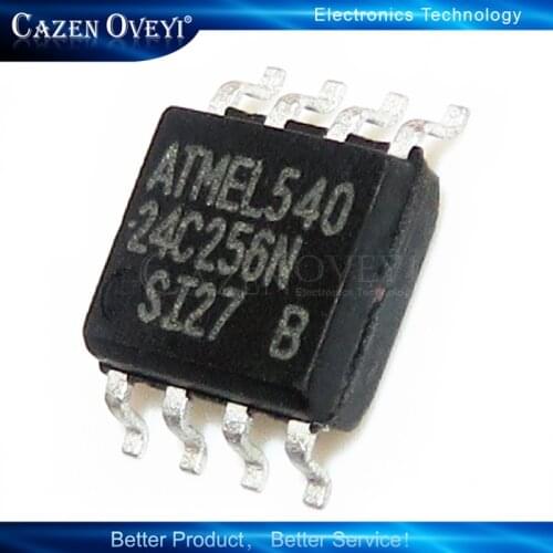 10piece AT24C256N-SU27 AT24C256N-10SU-2.7 AT24C256N AT24C256 24C256 SOP8 In Stock