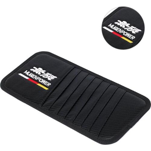 Car Interior Accessories Sunshade Storage Bag For Honda Mugen Accord Civic CRV Crosstour H-RV NSX Pilot Odyssey City Jade