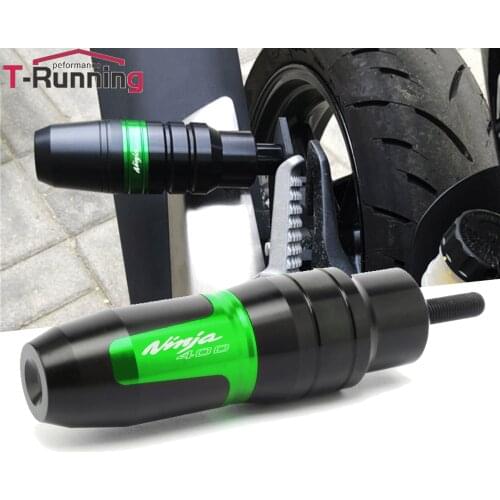 Motorcycle Accessories parts Anti-Crash-Pads Ninja400 For KAWASAKI Ninj250 NINJA 400 250 2018-2020 Exhaust Sliders Protector