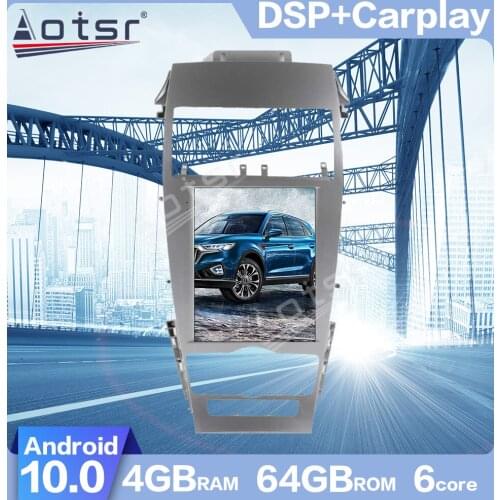 AOTSR For Lincoln MKZ MKX Continental 2013+ Android 10.0 Tesla style Car GPS Navigation Multimedia Player Radio Carplay