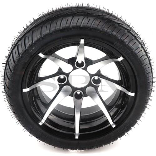 205/30-12 235/30-12 inch tubeless tires with aluminum alloy wheels for ATV kart UTV off-road vehicle front and rear wheels
