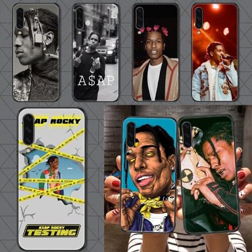 Rapper ASAP rocky Phone case For Samsung Galaxy A 3 5 7 8 10 20 21 30 40 50 51 70 71 E S 2016 2018 4G black 3D funda pretty