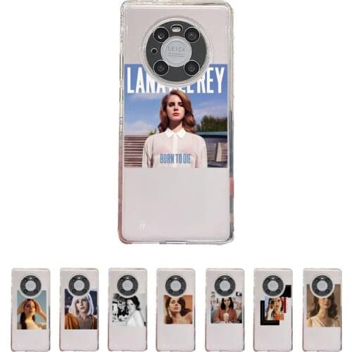 Lana Del Rey Phone Case Transparent For Huawei enjoy 20 10 9 8 7 S SE E C Z pro plus lite Soft TPU Clear Mobile bags