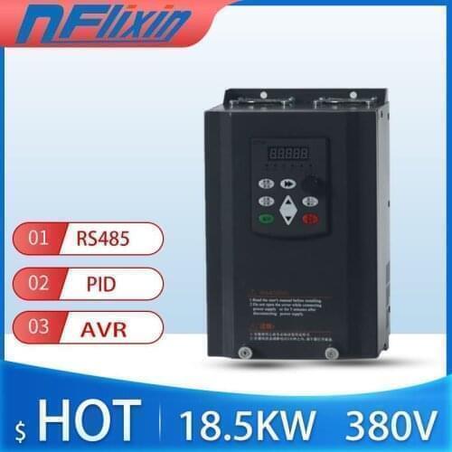 For Middle East 380V 15kw 18.5kw 22kw 30HP 3-phase input 3-phase output universal frequency inverter VFD