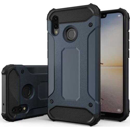 For Huawei P20 Lite Case for Huawei P20 pro Protective Case Armor Bumper Shockproof Tough Silicone Cover Heavy Duty