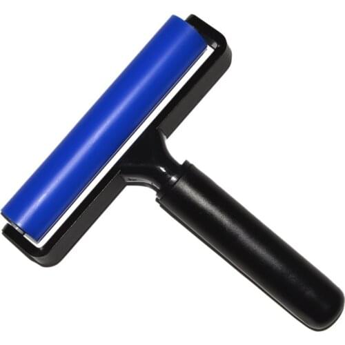 EHDIS 6" Car Cleaner Water Glue Remove Roller Car Styling Tool Soft Silicone Squeegee for Vinyl Car Wrap Film Application Tool