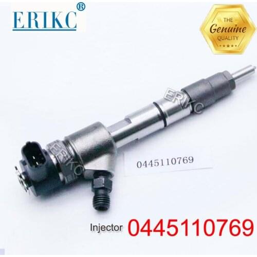ERIKC 0445110769 Diesel Common Rail Injector 0445 110 769 Auto Engine Parts Fuel Injector 0 445 110 769 Assy
