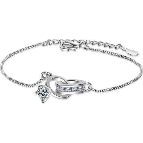 Серебряные браслеты JYouHF China At AliExpress