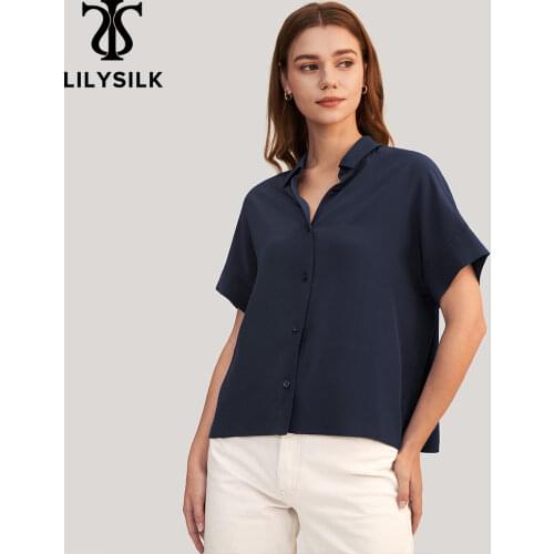 Свободные блузки LILYSILK China At AliExpress