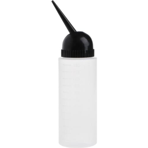 120ml Salon Hair Washing Cleaning Refillable Squeeze Bottle Hairdressing Tool