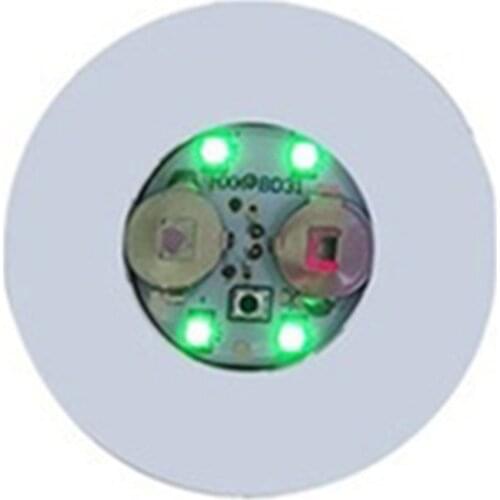 Bottle Stickers Coasters Beer Cocktail LED Light Coaster Luminous Bottle LED Light Cup Sticker Mat Bar Club Decoration Lights