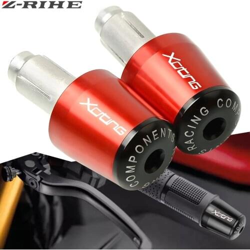 For KYMCO XCITING 250 300 350 400 400S 500 Motorcycle Handlebar Handle bar Grips Weight Ends Plug CNC 22MM Slider Hand Grips End