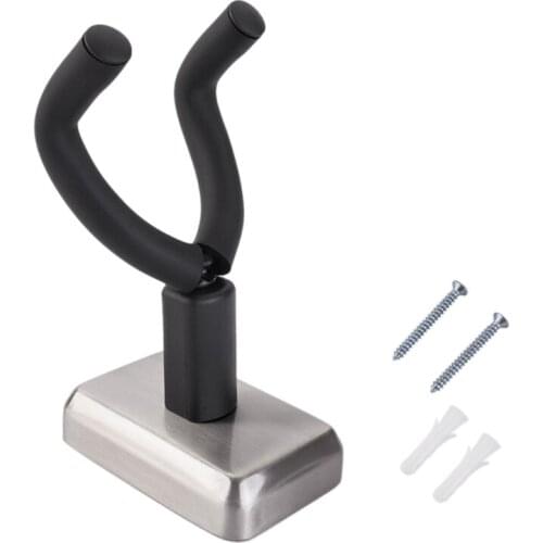 Guitar Wall Mount Bracket Holder Ukulele Hanger for Acoustic & Electric Guitars