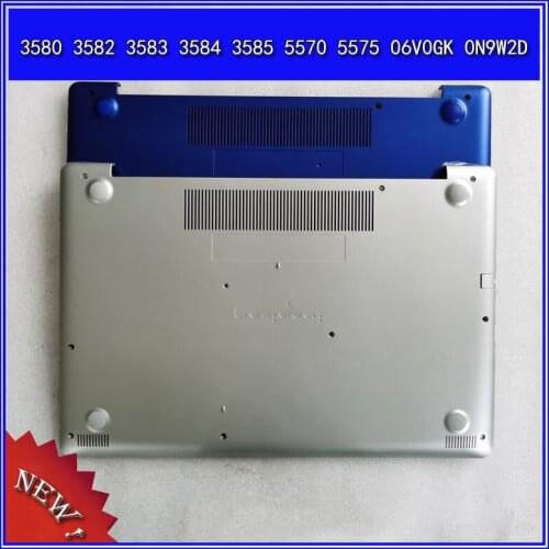 Laptop Bottom Base Cover Lower Cover for Dell 3580 3582 3583 3584 3585 5570 5575 06V0GK 0N9W2D D Shell