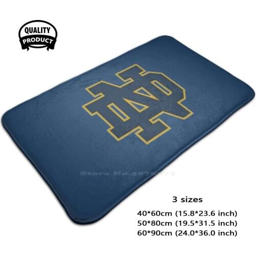 Notre Dame Irish 3 Sizes Home Rug Room Carpet Notre Dame Notre Dame Dame Nd Nd Notre Dame 2021 Nd 2021 University College Logo