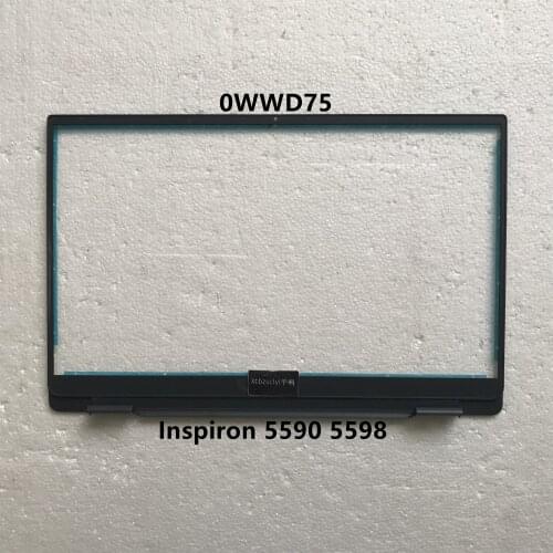 New For DELL Inspiron 15 5590 5598 Standard Screen Frame Laptop Case Black LCD Bezel Cover 0WWD75 WWD75