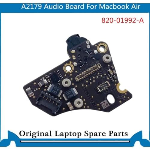 Origina A2179 Audio Board for Macbook Air DC Earphone Connector Board 820-01992-A 2020