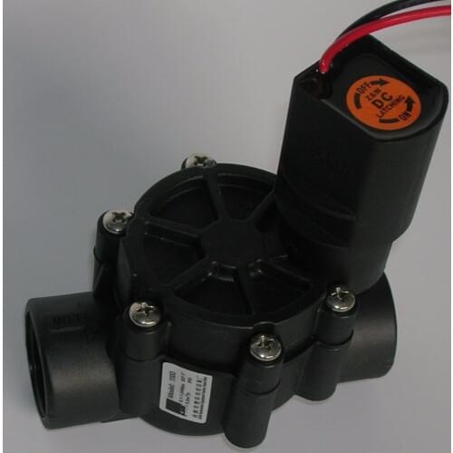 Irrigation system Z&W(zanchen) 100D 1" In-Line High quality Automatic Sprinkler Valve 9V DC Latching