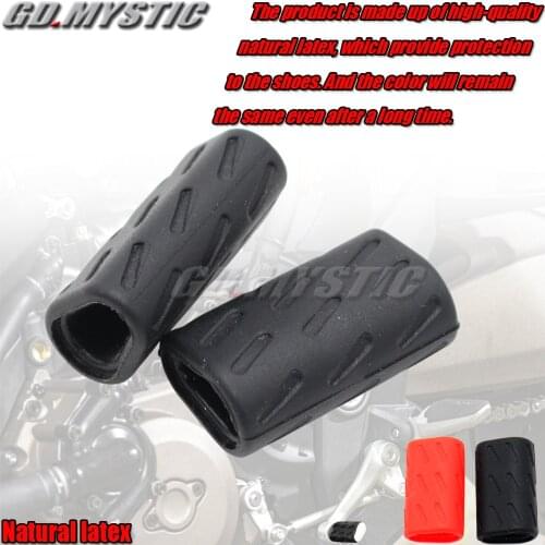 Motorcycle Shift Lever Toe Peg Silica Gel Foot Pad For DUCATI Hypermotard 796/820/939/1100 Hyperstrada Multistrada 1200 1100 950