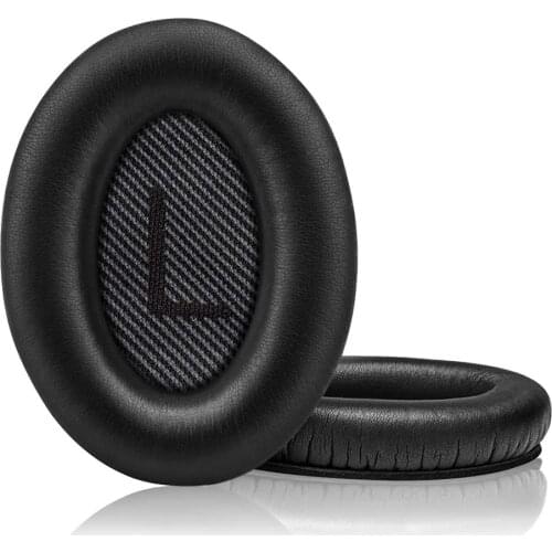 Replacemen Ear Cushions Kit by Link Dream Soft Protein Leather Replacement Ear Pad for Bose QC 35/25 / 15 QC2 / Ae2 / Ae2i / Ae