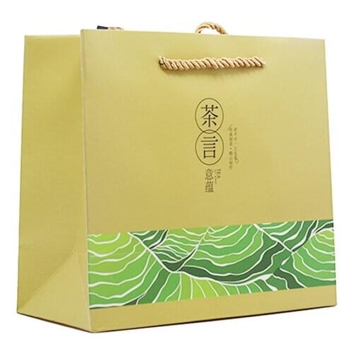 Xin Jia Yi Packaging Washable Kraft Paper Bag Brown Color Square Paper Bag Supplier in China 22cm Size Blank Rice Paper Bag
