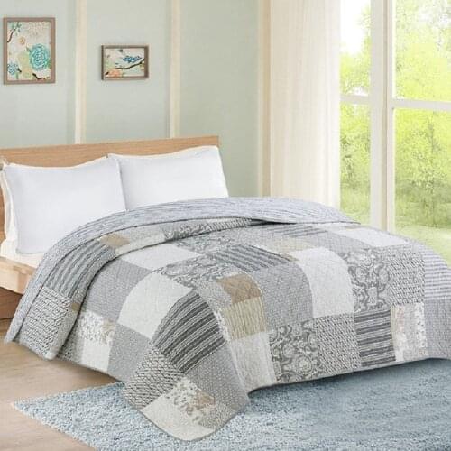 Geometric Bedspread Fashion Bedding Summer Quilt Comforter Nordic Quilted Blanket Sofa Bed Cover Soft Home Coverlet 79x90inch
