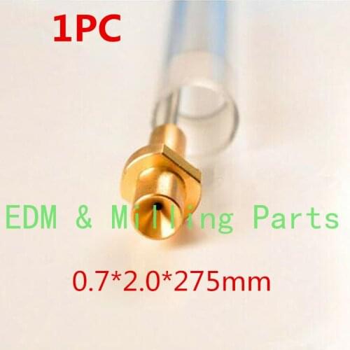 1PC CNC EDM Wire S581 3082452 Low Speed 0.7*2.0*275mm Automatic Wire Threading Tube For Sodick Machine Service