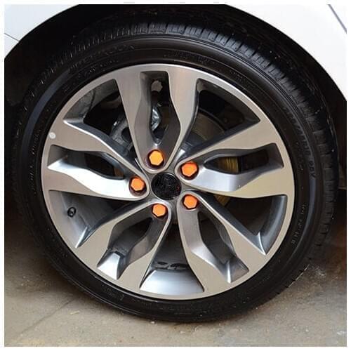 Car-Styling 20pcs Wheel Hub Nut Screw Cover For Nissan Geniss Juke Almera Primera pathfinder Sentra Versa Altima Sentra