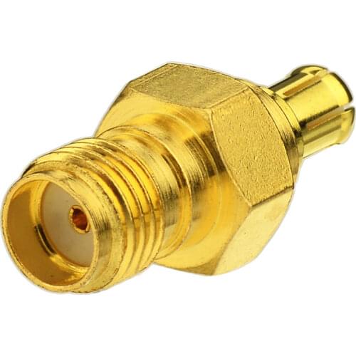 Superbat DAB Car Radio with MCX Plug Connector to SMA Jack Aerial Connector Adapter