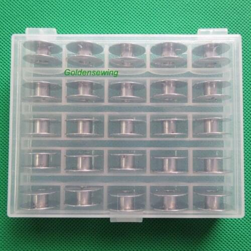 25 PCS BOBBINS with box #55623S for ADLER NECCHI VIKING SINGER 206 306 319 ROTARY HOOK #55623S