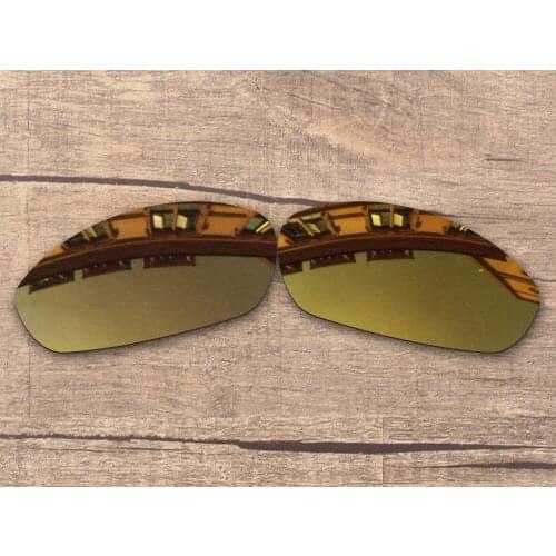 Vonxyz Bronze Mirror Polarized Replacement Lenses for-Oakley Whisker Frame