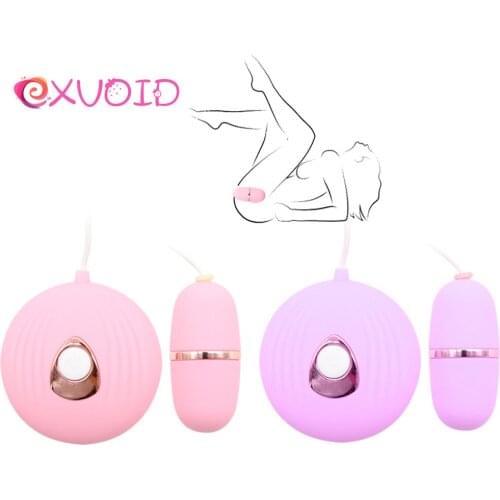 EXVOID Adult Products G-Spot Massager MP3 Egg Vibrator Waterproof Orgasm Sex Balls Vibrators for Woman Sex Toys for Women