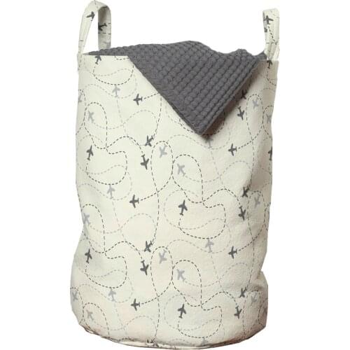 Planes and Stains Laundry Basket Aviation Themed Ornament Organizer for Clothes Underwear Socks Toys Wash Bag & Home Storage