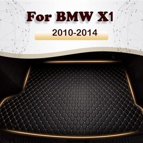 Car trunk mat for BMW X1 E84 2010 2011 2012 2013 2014 Cargo Liner Carpet Interior Parts Accessories Cover