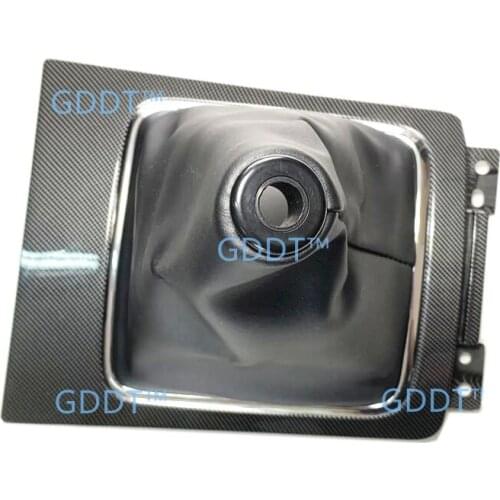 1 Piece MT Gear Box Cover for Lancer Ex Carbon Fiber Board for Lancer Gt Shift Box Dirty Cover Plate for Evo 10 X MT
