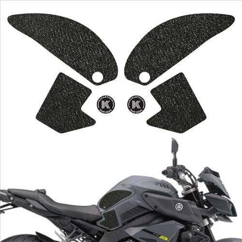 KSHARPSKIN Fuel tank grip motorcycle sticker Fuel tank side protection decal for YAMAHA 17-17 FZ10 17-18 MT-10