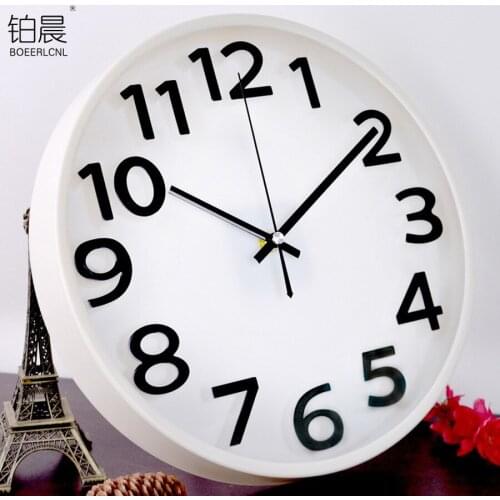 Nordic Wall Clock Vintage Living Room Simple Modern Design Wall Clock Modern Design Round Clocks Wall Home Decor Silent Horloge
