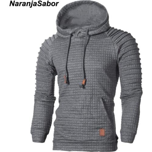 NaranjaSabor New Mens Hoodies Spring Autumn Hooded Sweatshirts Striped Male Casual Coats Men Streetwear Fashion Tracksuits N448
