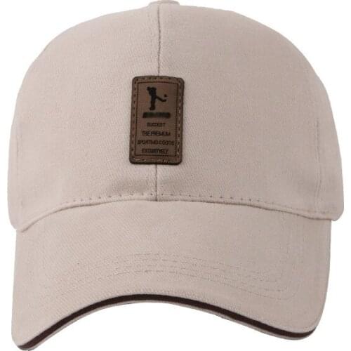 New Style Korean-style Mens Baseball Cap Cotton Duckbill Hat Autumn Hat Outdoor Sports Visor Wholesale Simple