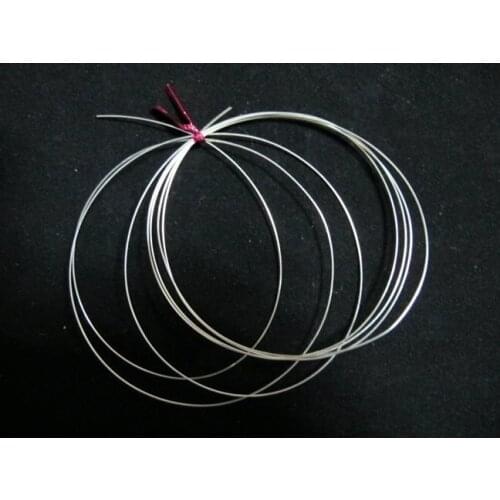 Wholesale Genuine Solid Sterling 925 Silver Wire 5meters of 0.3mm Silver Wire Bead Wire for jewelry making