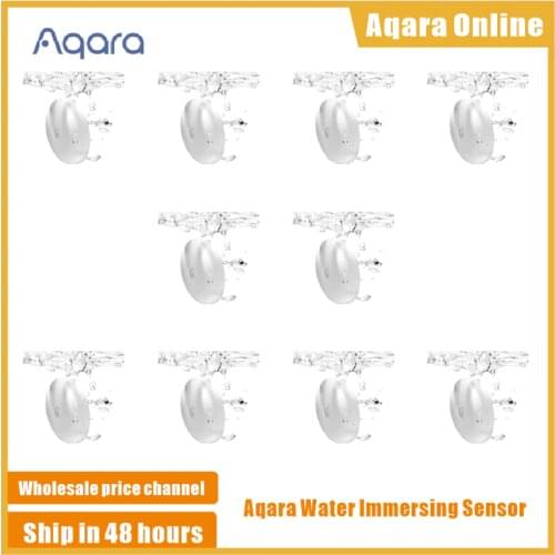 1-10pcs Aqara Water Immersing Sensor Flood Water Leak Detector Alarm Security Soaking Sensor For Xiaomi Mijia Mi home