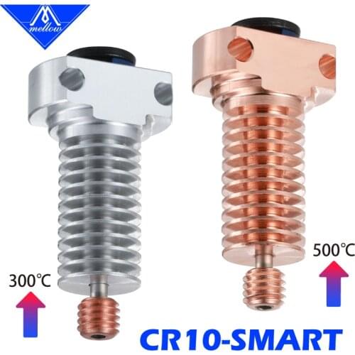 Mellow All Metal NF Smart-CR10 Heat Sinks 1.75MM Direct & Bowden For CR10 Hotend Ender 3 Prusa MK3 BMG Extruder 3D Printer Parts