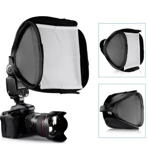 Lightdow Flash Diffuser 23 x 23cm Soft Box Softbox for Flash Light 430EX 580EX SB600 SB800