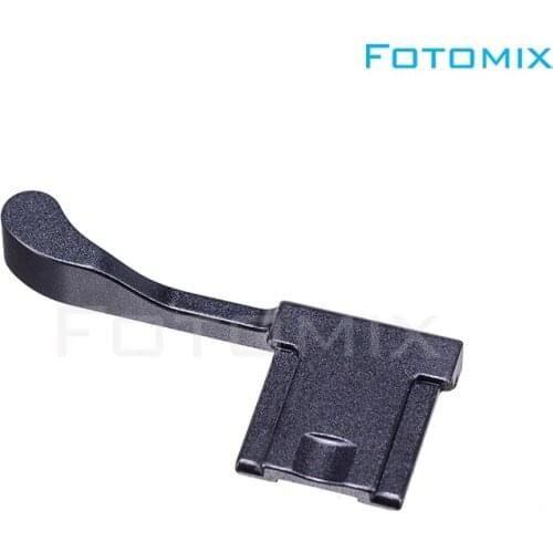 Metel Thumb Up hot shoe hand Grip Hotshoe cover Made bracket for fujifilm fuji x100f Camera red silver black