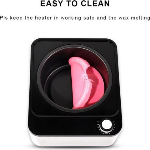 Wax Hot Warmer for Body Hair Removal Depilatory Wax Beans Waxing Beauty Electric Portable Wax Hot Warmer Hair Removal Kit