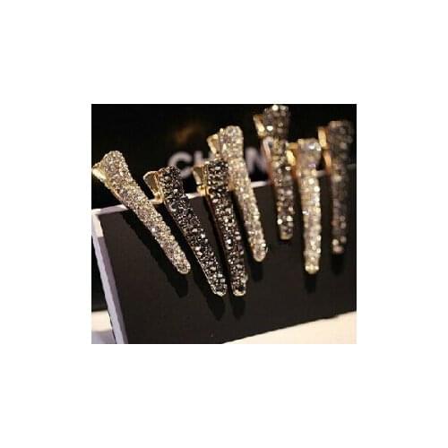 Korean version of the classic popular fine rhinestone imitation pearl hairpin headdress hair accessories women Free Shipping