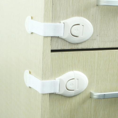 1Pcs Cabinet Door Drawers Refrigerator Locks Protection from Children Baby Safety Plastic Security Child Lock Products Gift