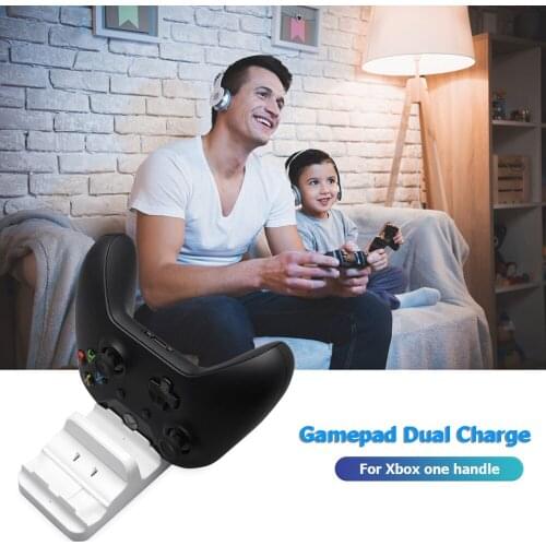 Charging Dock Charger with Battery Dual USB One S Game Controller Packs for Xbox Household Playing Game with Children