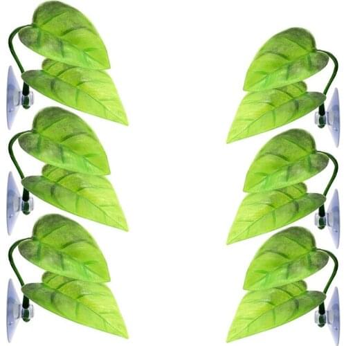 6 Pieces of Betta Hammock Toys, Aquarium Plastic Factory for Betta Habitat Accessories